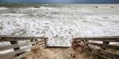 Post-hurricane beach erosion on Jupiter Island
