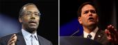 Ben Carson and Marco Rubio