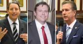Bill Galvano, James Buchanan, and Jim Boyd