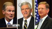 Bill Nelson, Dan Webster and Lamar Smith