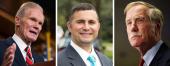 Bill Nelson, Darren Soto and Angus King