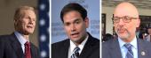 Bill Nelson, Marco Rubio and Ted Deutch