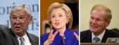 Bob Graham, Hillary Clinton and Bill Nelson