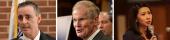 Brian Fitzpatrick, Bill Nelson and Stephanie Murphy