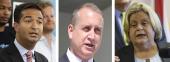 Carlos Curbelo, Mario Diaz-Balart and Ileana Ros-Lehtinen