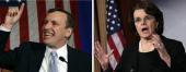 Chris Murphy and Dianne Feinstein