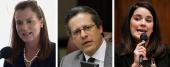 Dana Young, Miguel Diaz de la Portilla and Anitere Flores