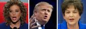 Debbie Wasserman Schultz, Donald Trump and Lois Frankel