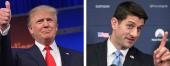 Donald Trump and Paul Ryan