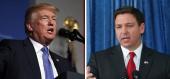 Donald Trump and Ron DeSantis