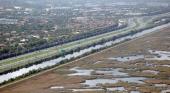 The upgraded East Coast Protective Levee
