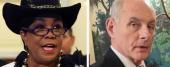 Frederica Wilson and John Kelly
