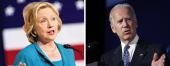 Hillary Clinton and Joe Biden