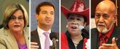 Ileana Ros-Lehtinen, Carlos Curbelo, Frederica Wilson and Alcee Hastings