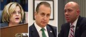 Ileana Ros-Lehtinen, Mario Diaz-Balart and Brian Mast