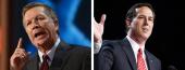 John Kasich and Rick Santorum