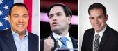 Jose Mallea, Marco Rubio and Daniel Perez