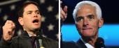 Marco Rubio and Charlie Crist