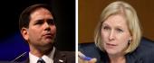 Marco Rubio and Kirsten Gillibrand