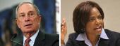 Mike Bloomberg and Val Demings