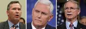 Mike Waltz, Mike Pence and John Rutherford