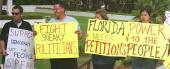 (photo of petition protesters) Credit: AP/SSN archives