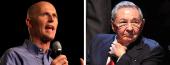 Rick Scott and Raul Castro
