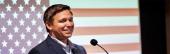 Ron DeSantis at his election party