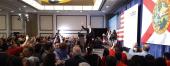 Marco Rubio celebrates victory in Miami