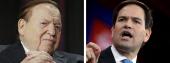 Sheldon Adelson and Marco Rubio