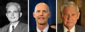 Spessard Holland, Rick Scott and Bob Graham