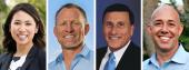 Stephanie Murphy, Randy Perkins, John Mica and Brian Mast