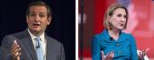 Ted Cruz and Carly Fiorina
