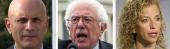 Tim Canova, Bernie Sanders and Debbie Wasserman Schultz