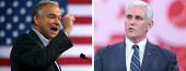 Tim Kaine and Mike Pence