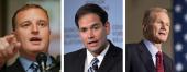 Tom Rooney, Marco Rubio and Bill Nelson