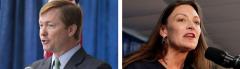 Adam Putnam and Nikki Fried Adam Putnam and Nikki Fried