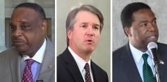 Al Lawson, Brett Kavanaugh and Alvin Brown