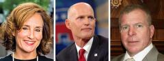 Allison Tant, Rick Scott and Tom Feeney Allison Tant, Rick Scott and Tom Feeney