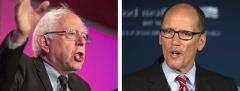 Bernie Sanders and Tom Perez Bernie Sanders and Tom Perez
