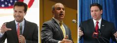 Carlos Curbelo, Blaise Ingoglia and Ron DeSantis Carlos Curbelo, Blaise Ingoglia and Ron DeSantis