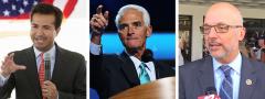 Carlos Curbelo, Charlie Crist and Ted Deutch Carlos Curbelo, Charlie Crist and Ted Deutch