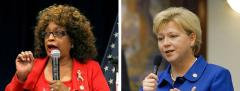 Corrine Brown and Janet Adkins