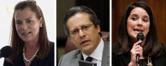 Dana Young, Miguel Diaz de la Portilla and Anitere Flores
