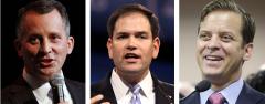 David Jolly, Marco Rubio and Carlos Lopez Cantera David Jolly, Marco Rubio and Carlos Lopez Cantera