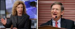 Debbie Wasserman Schultz and Lamar Smith Debbie Wasserman Schultz and Lamar Smith