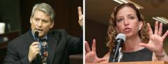 Dennis Ross and Debbie Wasserman Schultz Dennis Ross and Debbie Wasserman Schultz