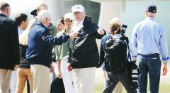 President Trump arrives in Fort Myers Thursday