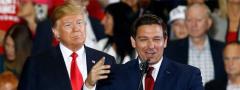 Donald Trump and Ron DeSantis