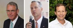 Francis Rooney, Curt Clawson and Chauncey Goss